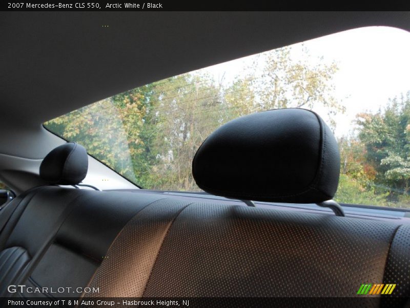 Arctic White / Black 2007 Mercedes-Benz CLS 550