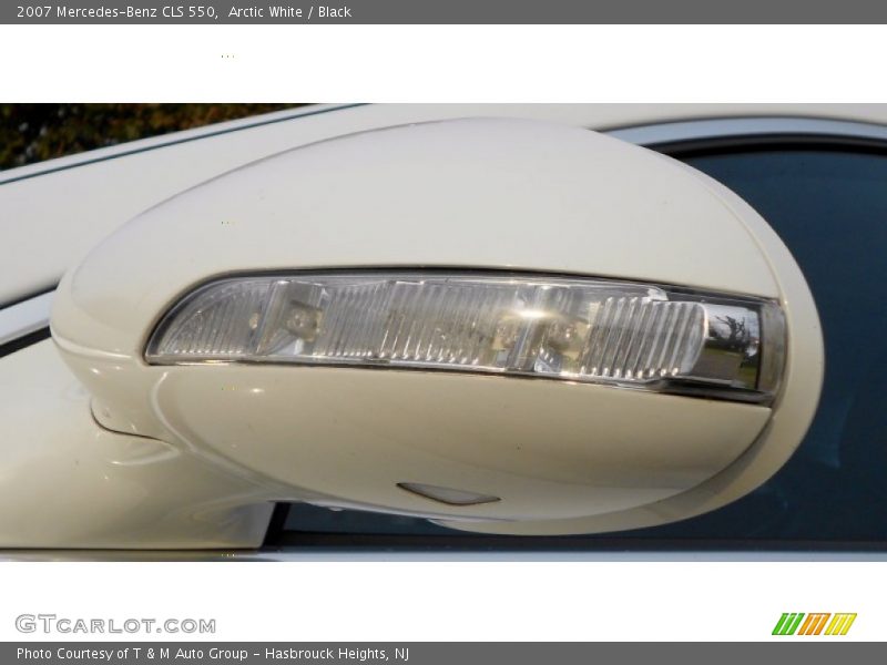 Arctic White / Black 2007 Mercedes-Benz CLS 550