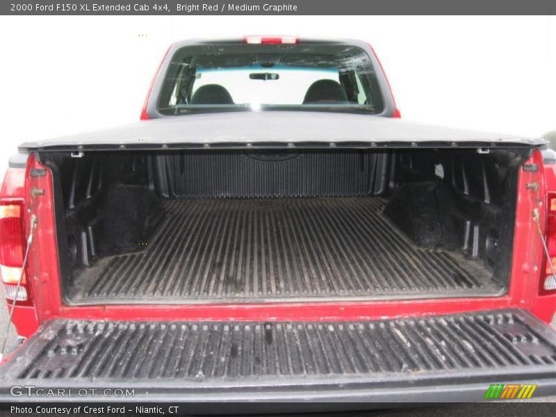 Bright Red / Medium Graphite 2000 Ford F150 XL Extended Cab 4x4