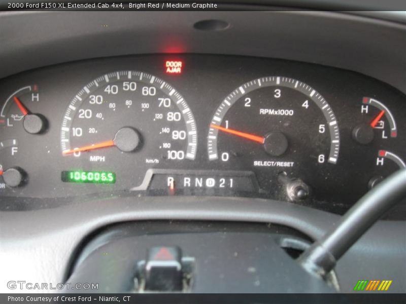  2000 F150 XL Extended Cab 4x4 XL Extended Cab 4x4 Gauges