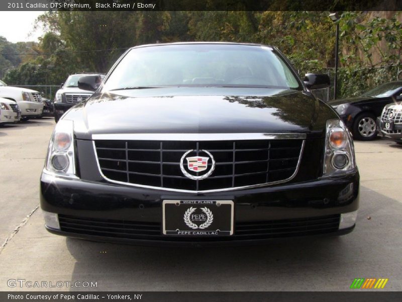 Black Raven / Ebony 2011 Cadillac DTS Premium