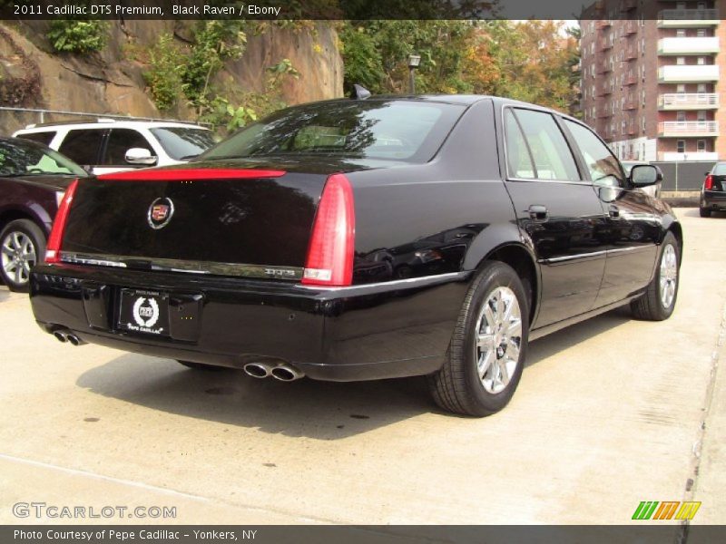 Black Raven / Ebony 2011 Cadillac DTS Premium