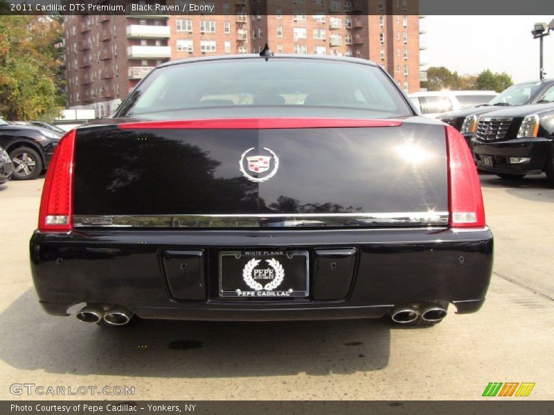 Black Raven / Ebony 2011 Cadillac DTS Premium