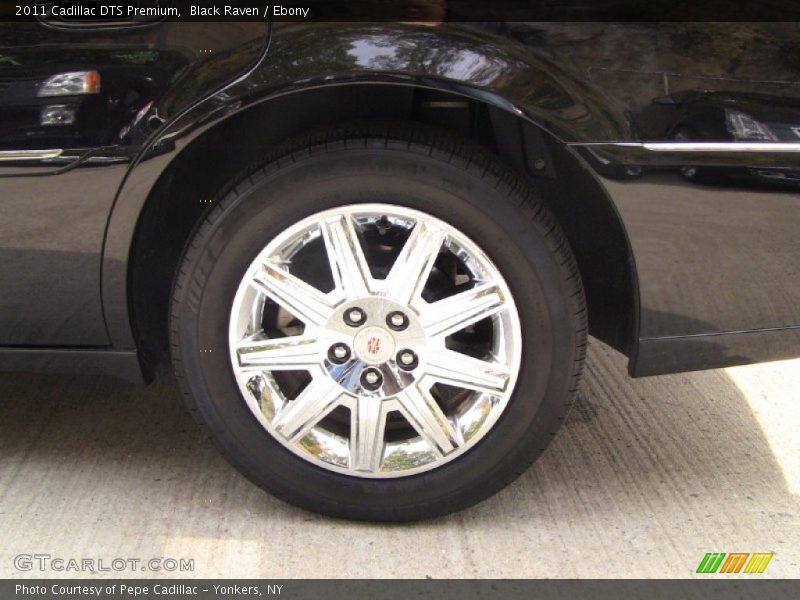 Black Raven / Ebony 2011 Cadillac DTS Premium