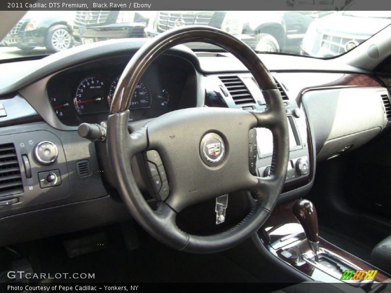 Black Raven / Ebony 2011 Cadillac DTS Premium