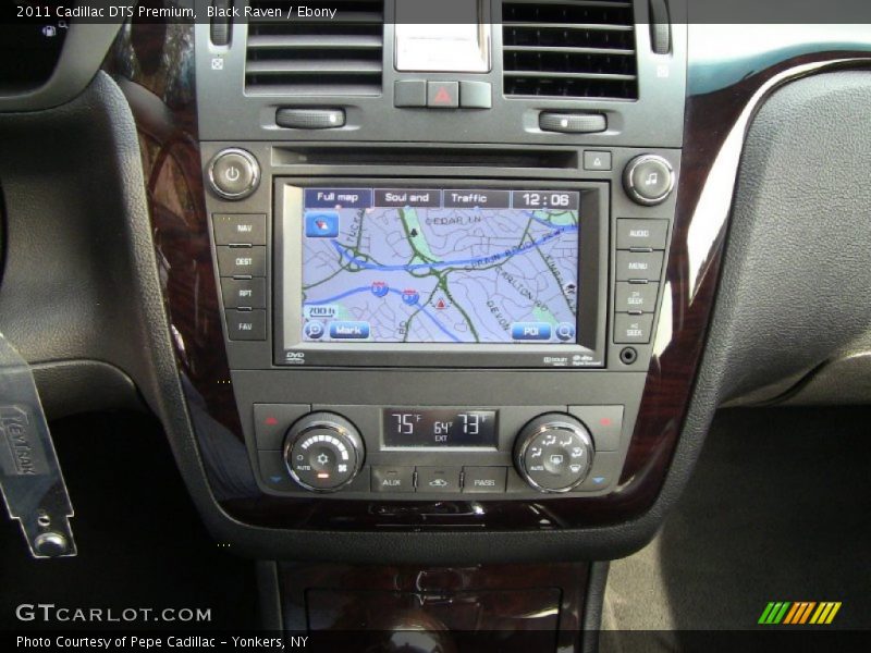 Black Raven / Ebony 2011 Cadillac DTS Premium