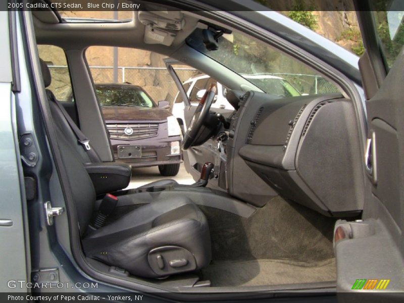 Blue Chip / Ebony 2005 Cadillac CTS Sedan