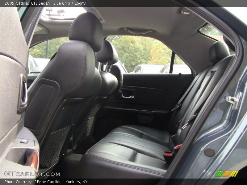 Blue Chip / Ebony 2005 Cadillac CTS Sedan
