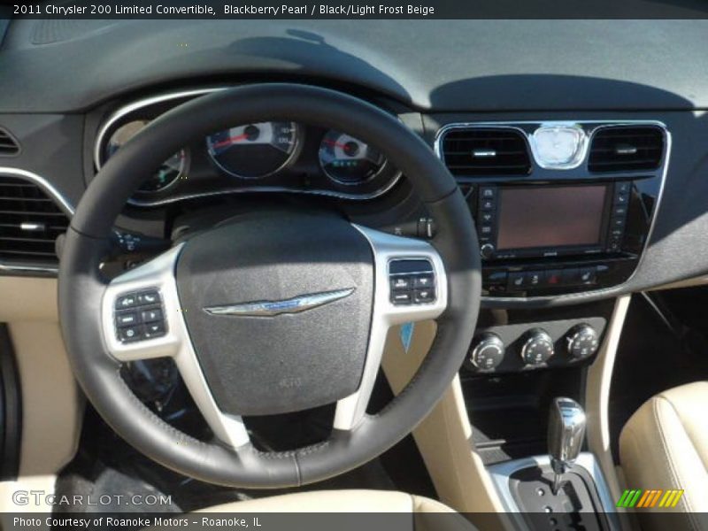 Dashboard of 2011 200 Limited Convertible