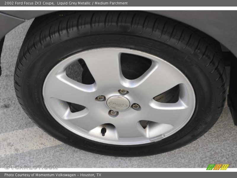 Liquid Grey Metallic / Medium Parchment 2002 Ford Focus ZX3 Coupe