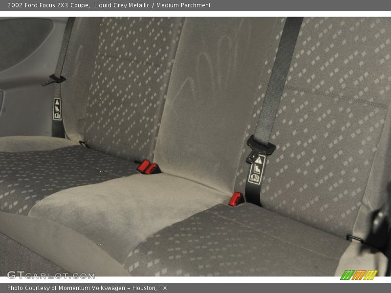 Liquid Grey Metallic / Medium Parchment 2002 Ford Focus ZX3 Coupe