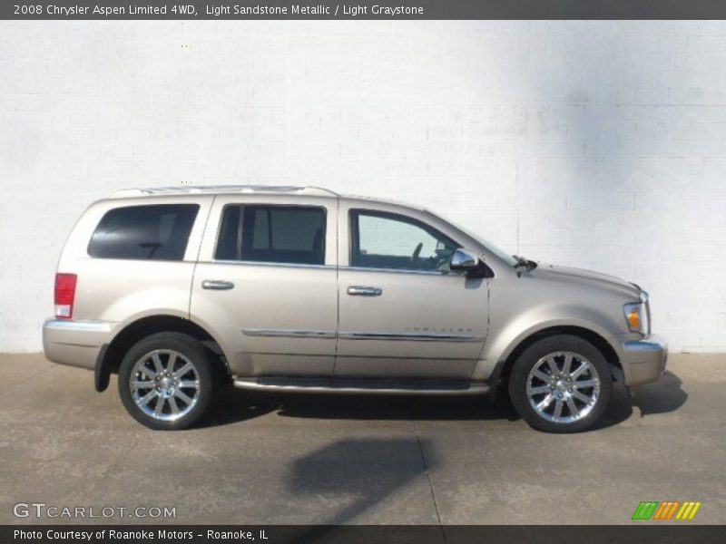 Light Sandstone Metallic / Light Graystone 2008 Chrysler Aspen Limited 4WD