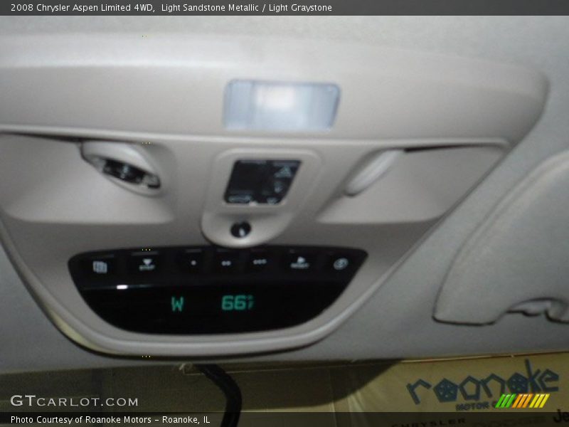 Light Sandstone Metallic / Light Graystone 2008 Chrysler Aspen Limited 4WD