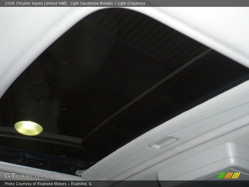 Light Sandstone Metallic / Light Graystone 2008 Chrysler Aspen Limited 4WD