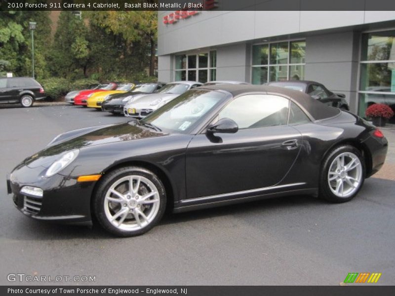  2010 911 Carrera 4 Cabriolet Basalt Black Metallic