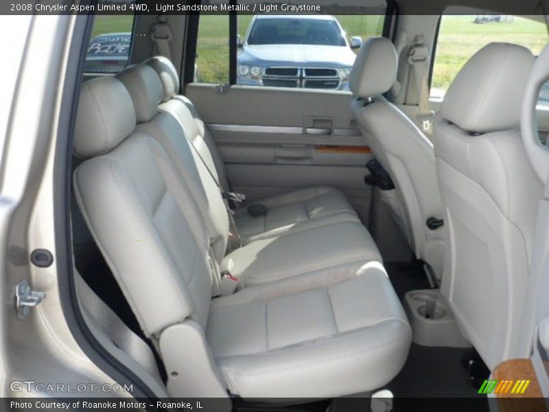 Light Sandstone Metallic / Light Graystone 2008 Chrysler Aspen Limited 4WD