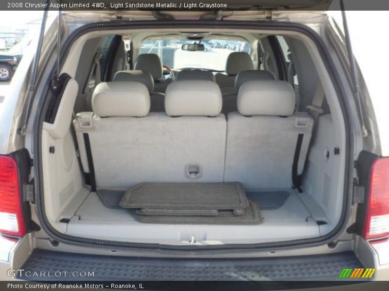 Light Sandstone Metallic / Light Graystone 2008 Chrysler Aspen Limited 4WD