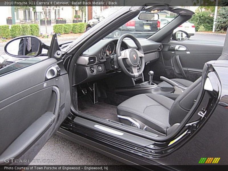  2010 911 Carrera 4 Cabriolet Black Interior