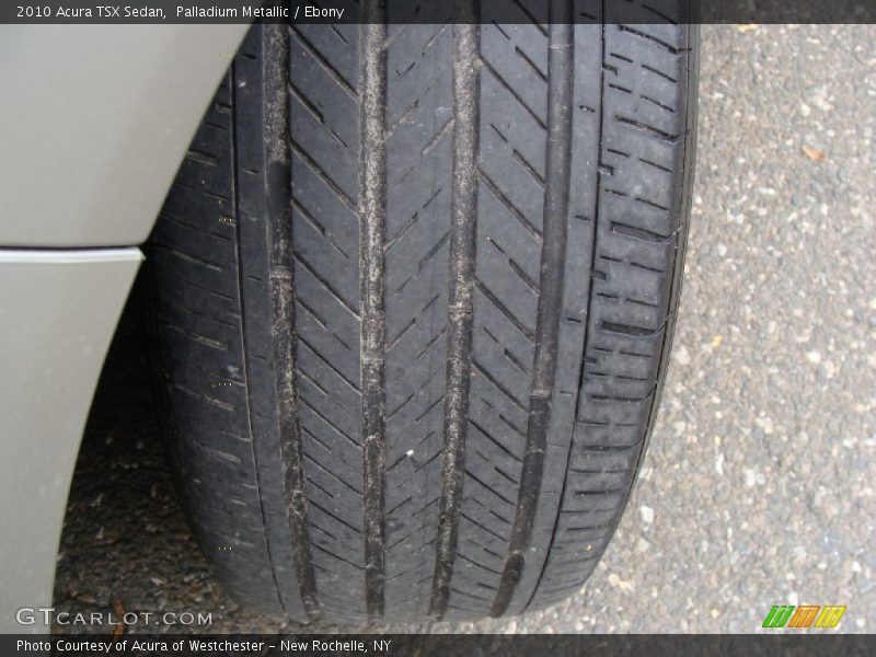 Palladium Metallic / Ebony 2010 Acura TSX Sedan
