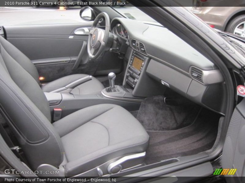  2010 911 Carrera 4 Cabriolet Black Interior