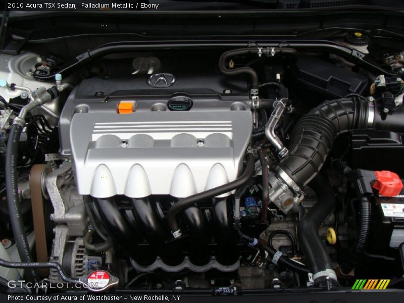 Palladium Metallic / Ebony 2010 Acura TSX Sedan