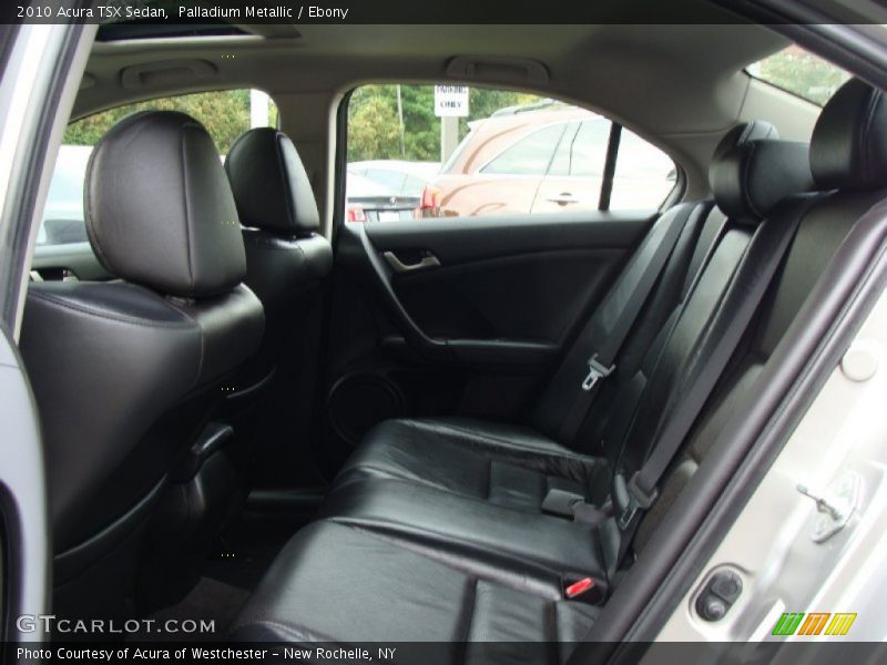 Palladium Metallic / Ebony 2010 Acura TSX Sedan