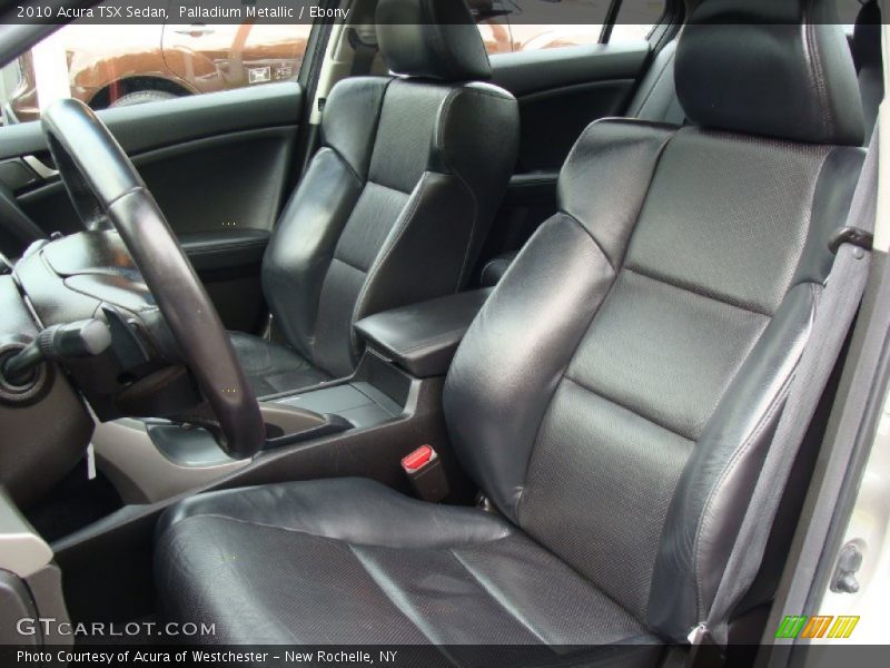 Palladium Metallic / Ebony 2010 Acura TSX Sedan