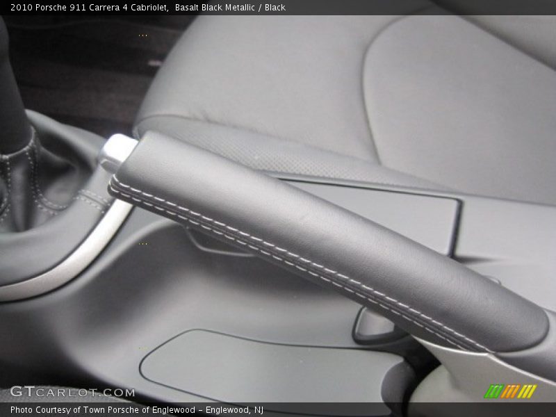 Basalt Black Metallic / Black 2010 Porsche 911 Carrera 4 Cabriolet