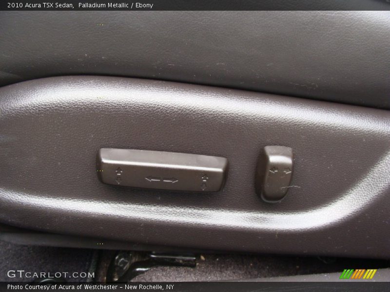 Palladium Metallic / Ebony 2010 Acura TSX Sedan