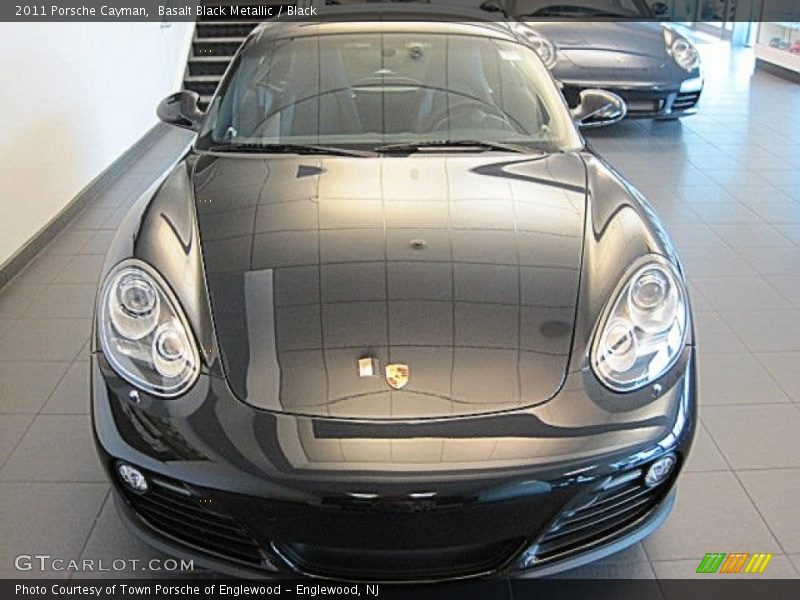 Basalt Black Metallic / Black 2011 Porsche Cayman