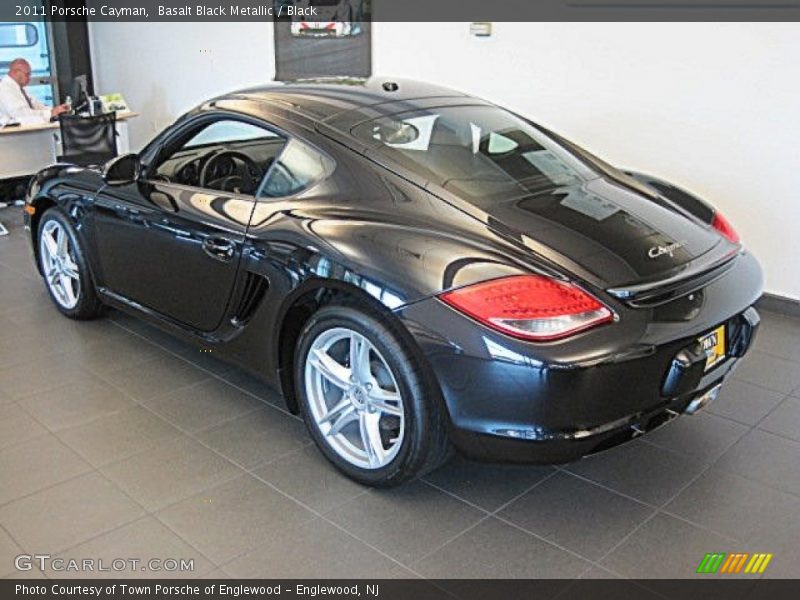 Basalt Black Metallic / Black 2011 Porsche Cayman