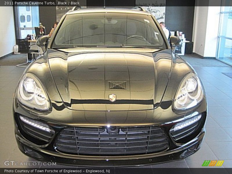 Black / Black 2011 Porsche Cayenne Turbo