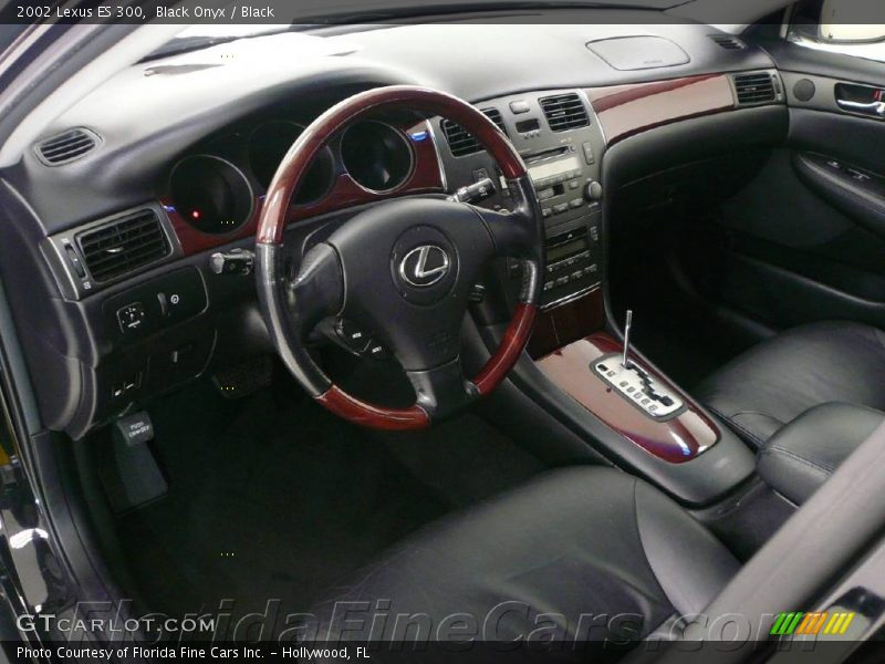 Black Onyx / Black 2002 Lexus ES 300