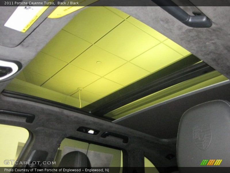 Sunroof of 2011 Cayenne Turbo