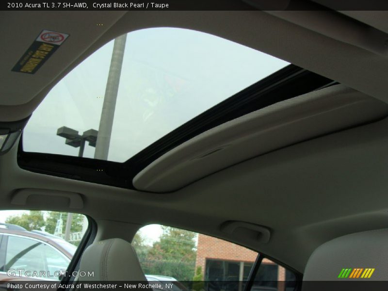 Sunroof of 2010 TL 3.7 SH-AWD