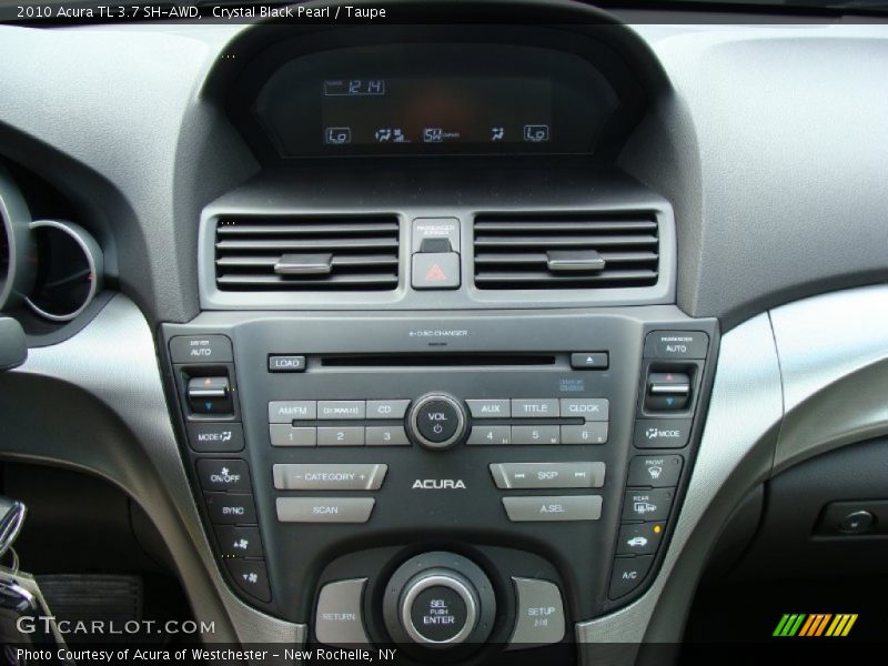 Controls of 2010 TL 3.7 SH-AWD
