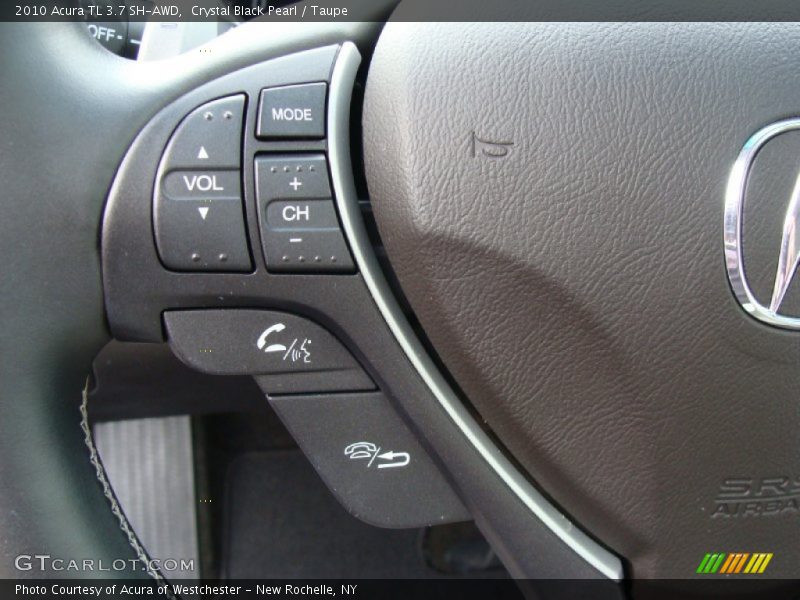 Controls of 2010 TL 3.7 SH-AWD