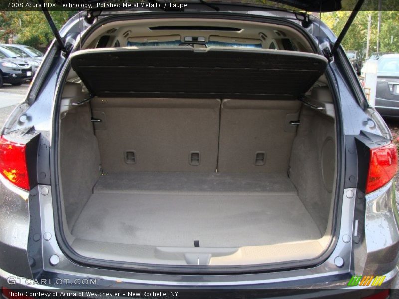 Polished Metal Metallic / Taupe 2008 Acura RDX Technology