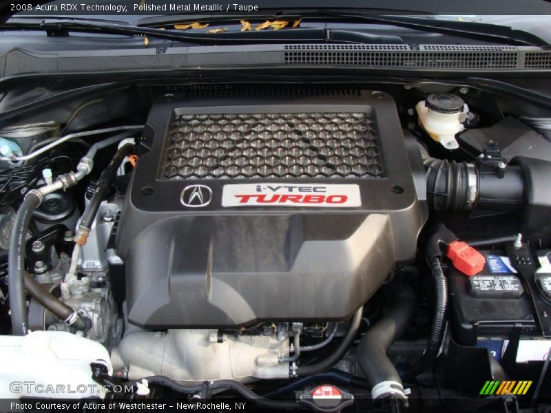 Polished Metal Metallic / Taupe 2008 Acura RDX Technology
