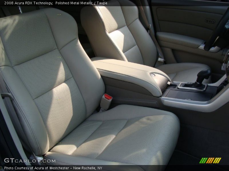 Polished Metal Metallic / Taupe 2008 Acura RDX Technology