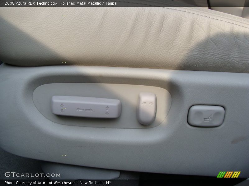 Polished Metal Metallic / Taupe 2008 Acura RDX Technology