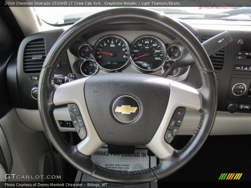  2009 Silverado 3500HD LT Crew Cab 4x4 Steering Wheel