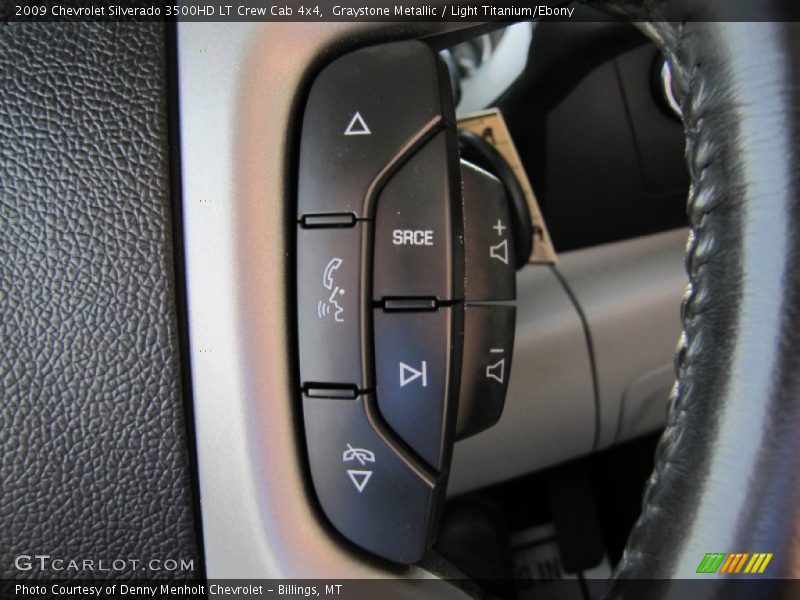 Controls of 2009 Silverado 3500HD LT Crew Cab 4x4