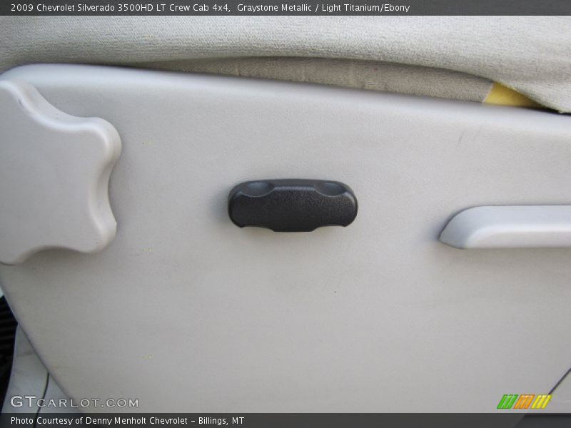 Graystone Metallic / Light Titanium/Ebony 2009 Chevrolet Silverado 3500HD LT Crew Cab 4x4