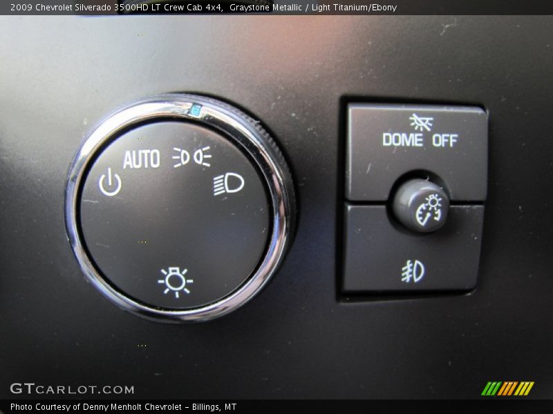 Controls of 2009 Silverado 3500HD LT Crew Cab 4x4