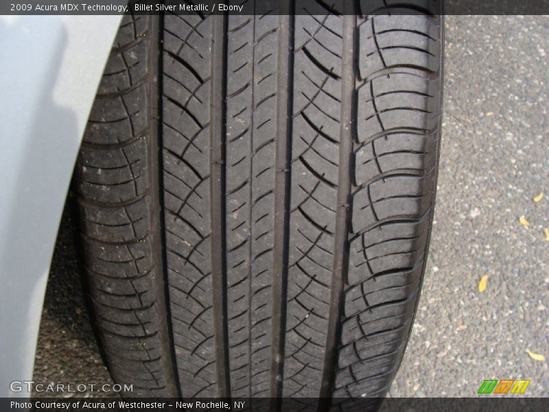Billet Silver Metallic / Ebony 2009 Acura MDX Technology