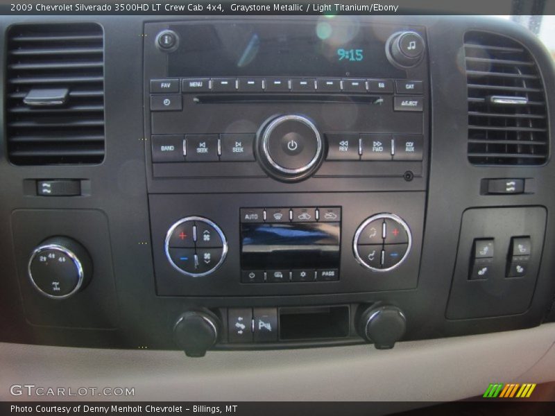 Graystone Metallic / Light Titanium/Ebony 2009 Chevrolet Silverado 3500HD LT Crew Cab 4x4
