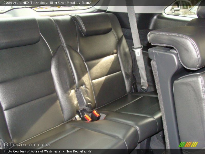 Billet Silver Metallic / Ebony 2009 Acura MDX Technology