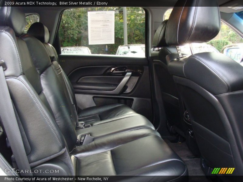 Billet Silver Metallic / Ebony 2009 Acura MDX Technology