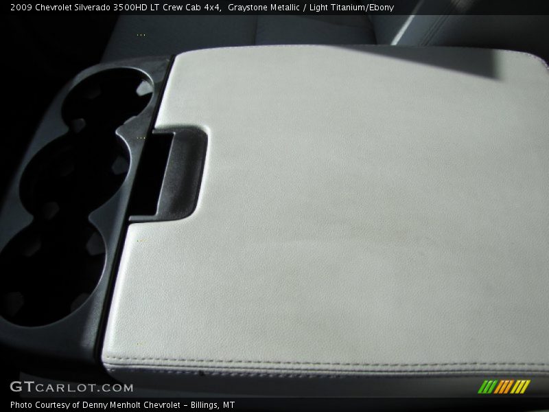 Graystone Metallic / Light Titanium/Ebony 2009 Chevrolet Silverado 3500HD LT Crew Cab 4x4